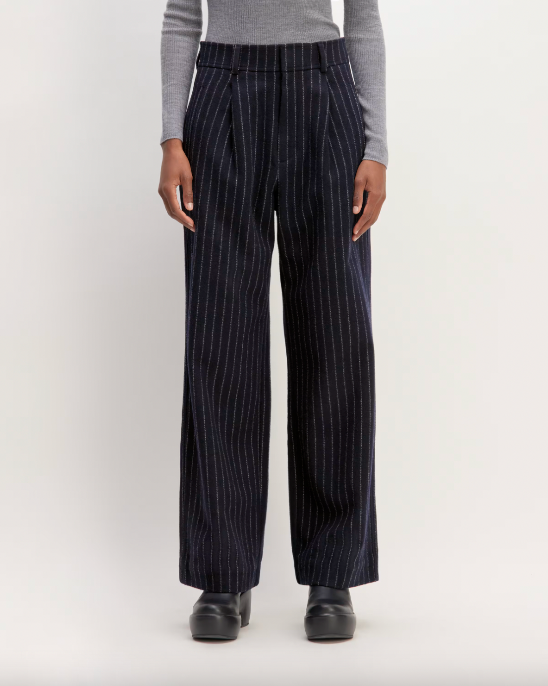 Everlane + The ReWool® Way-High Drape Pant