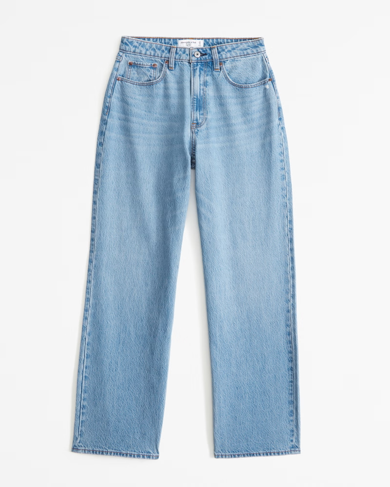 Zara + Z1975 High Rise Straight Jeans
