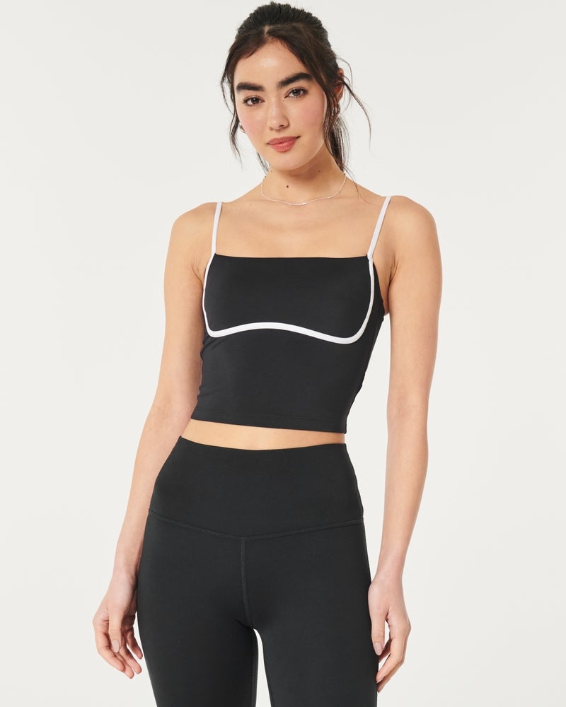 Lululemon Pace Rival High-rise Crop 22 *no Zip In Black