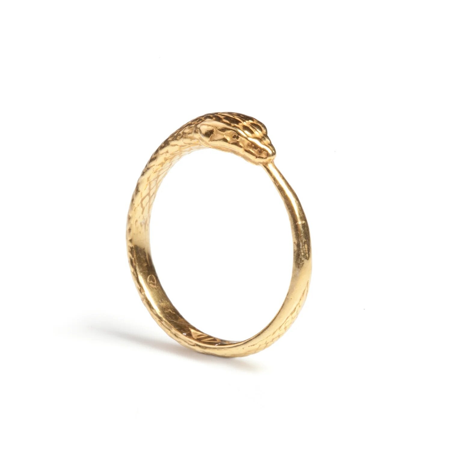 Rachel Entwistle Jewellery + Ouroboros Snake Ring Gold