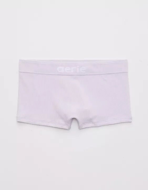 Aerie + Cotton Logo Thong Underwear