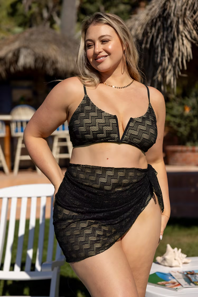 Wolf & Whistle Curve monowire swimsuit in animal print