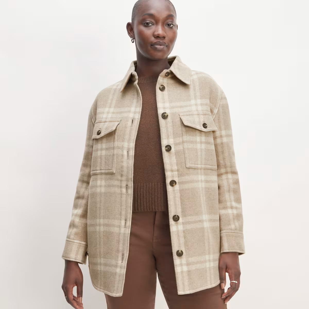 Everlane + The Italian ReWool® Oversized Shirt Jacket