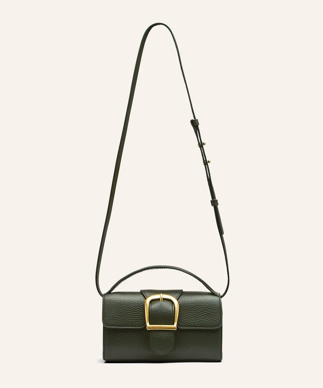 Rylan + 9.40 Forest Soft Grained Mini Satchel With Flat Handle