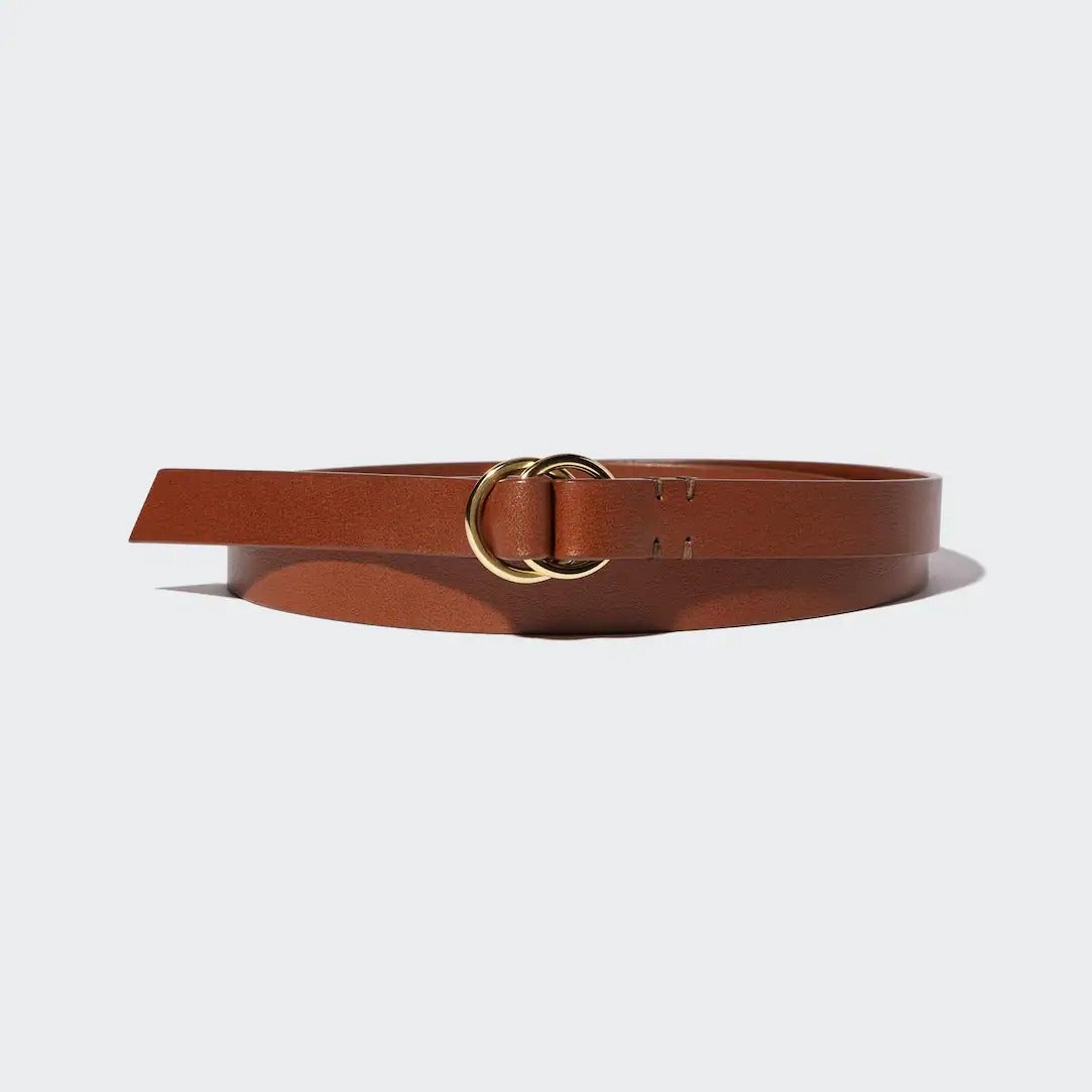 BCBG + Leather and Mesh Corset Belt
