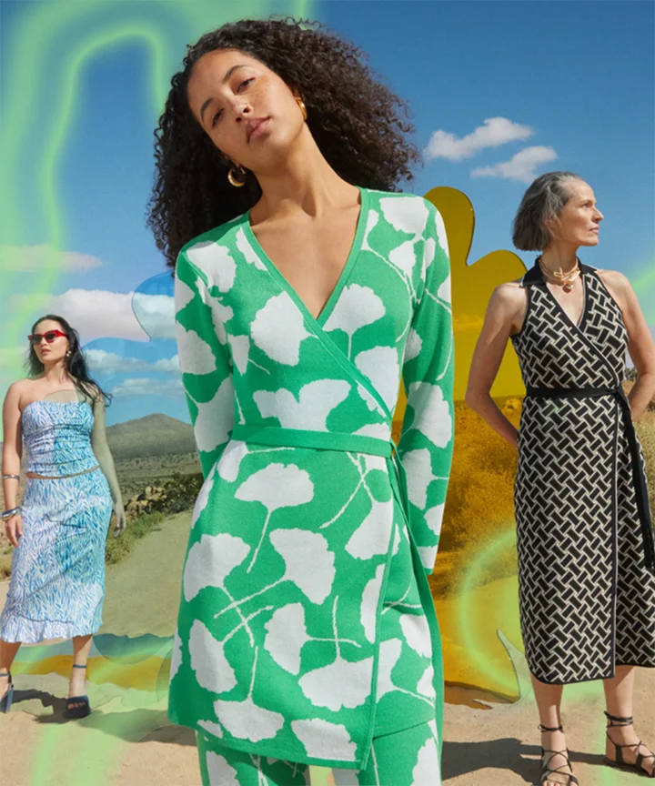 Diane von Furstenberg x Target collection: Wrap dresses, home