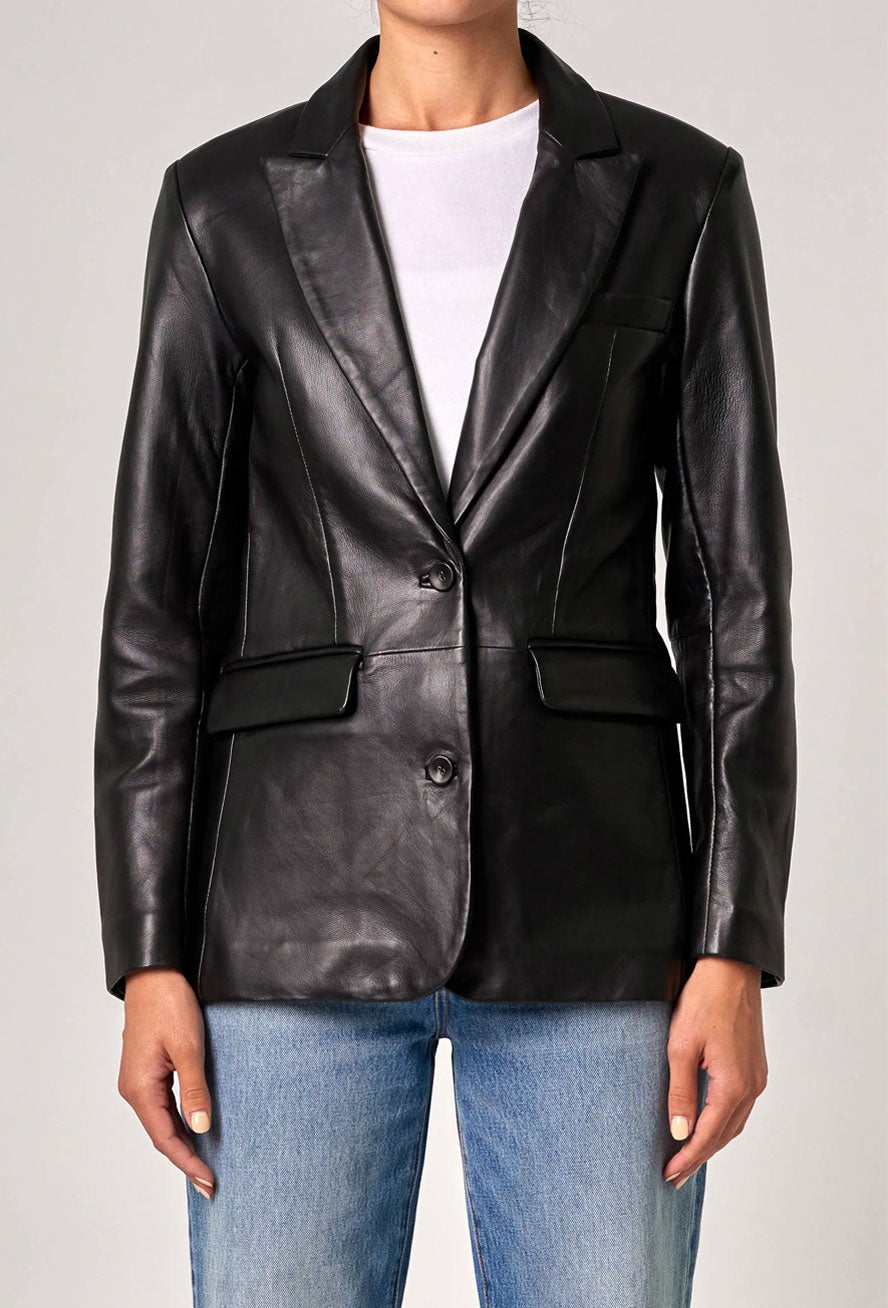 The 21 Best Leather Jackets You'll See This Winter