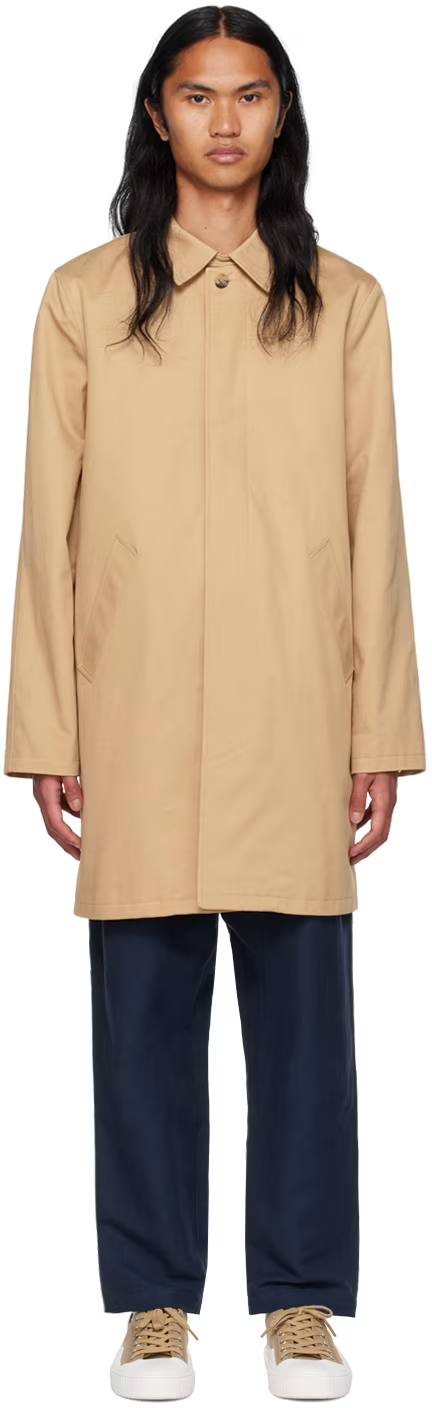 A.P.C. + Beige Urban Coat