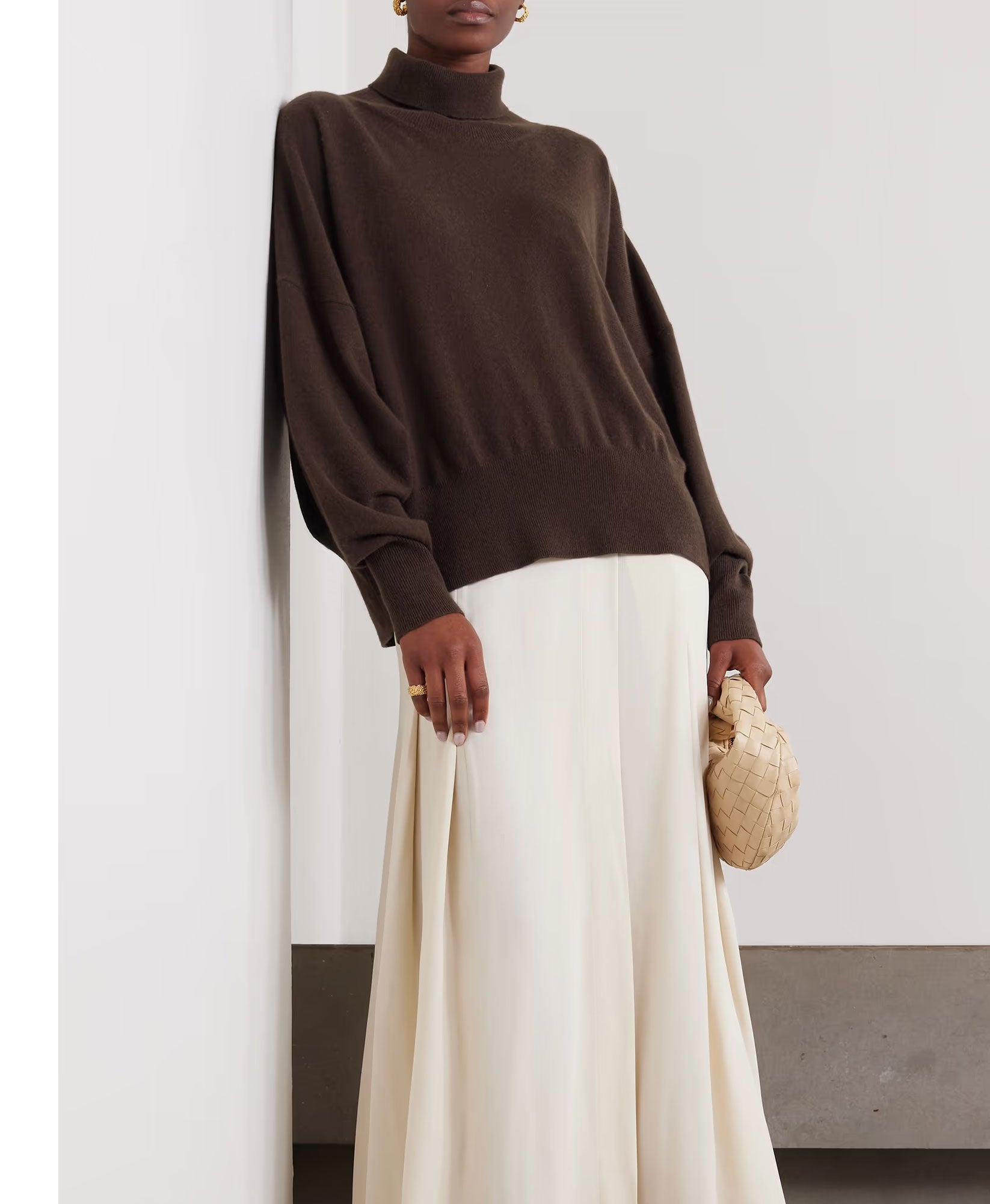 Toteme + Cashmere Turtleneck Sweater