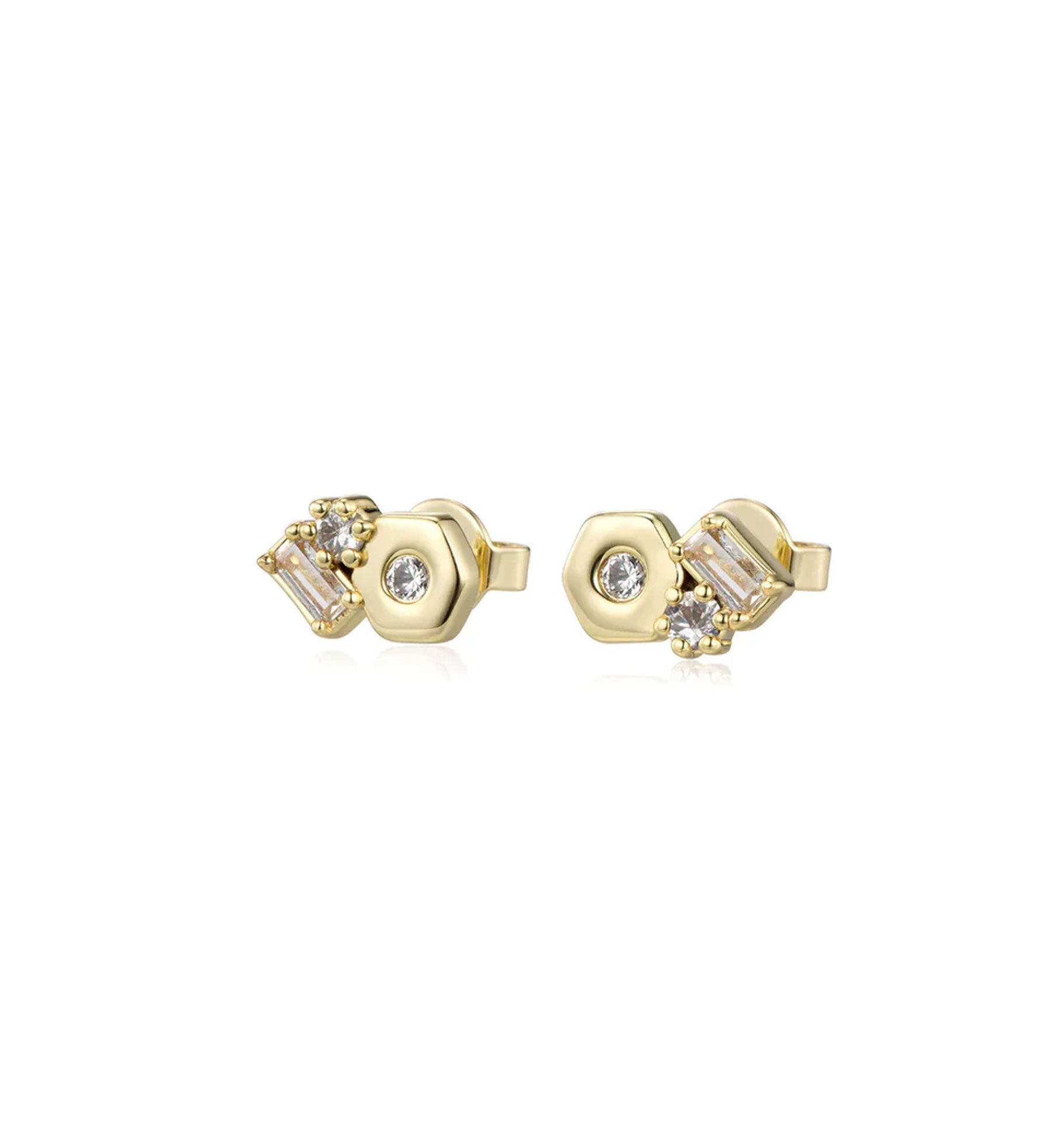 F+H Studios + Cluster Stud Earrings