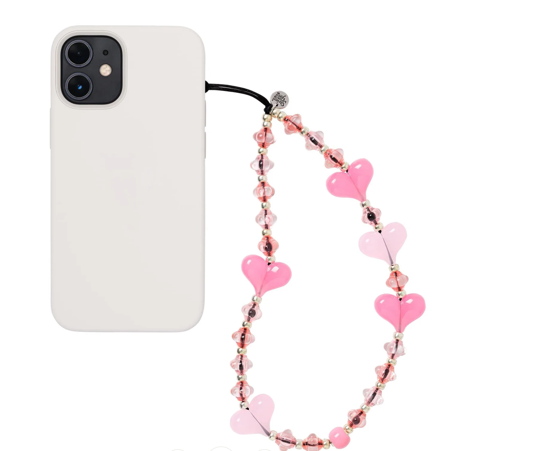 String Ting + Cherry Blossom Love Wristlet Phone Strap