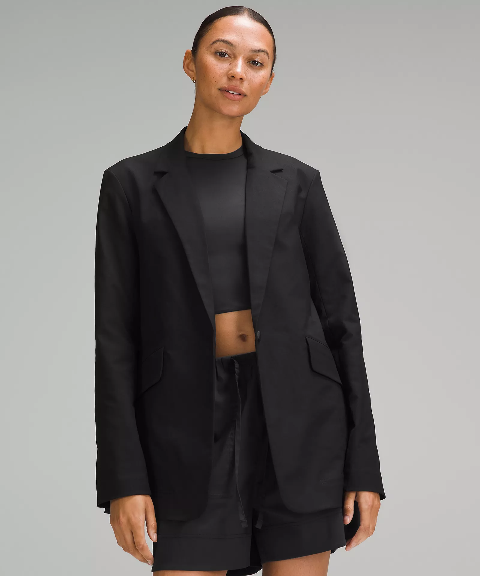 Lululemon + Relaxed-Fit Twill Blazer