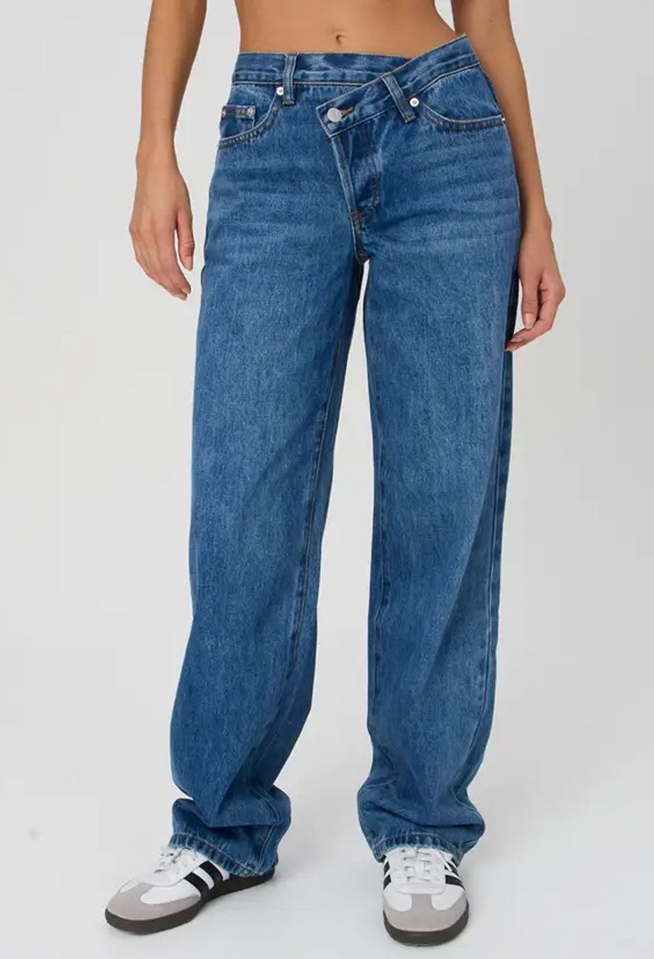 Glassons + Asymmetric Wide Leg Jean