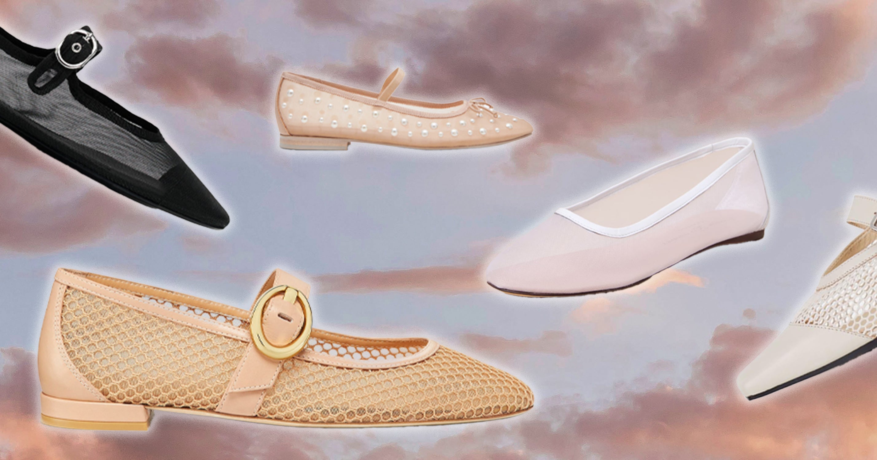 Mesh Ballet Flats Are The Shoe Trend Of The Summer