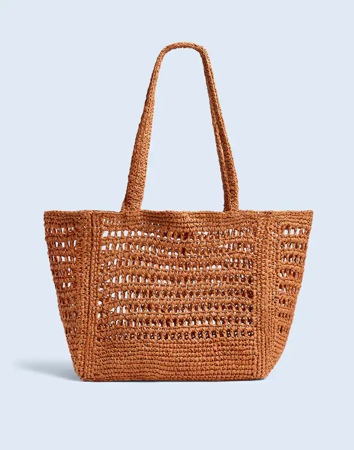 Woven Straw Basket 2024 Bag NWOT