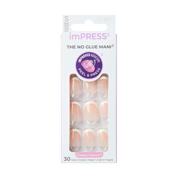 Kiss + Impress Nails Model