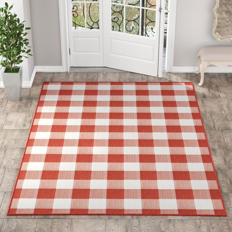 Sand & Stable™ + 5’3″ x 7’6″ Mac Plaid Rug