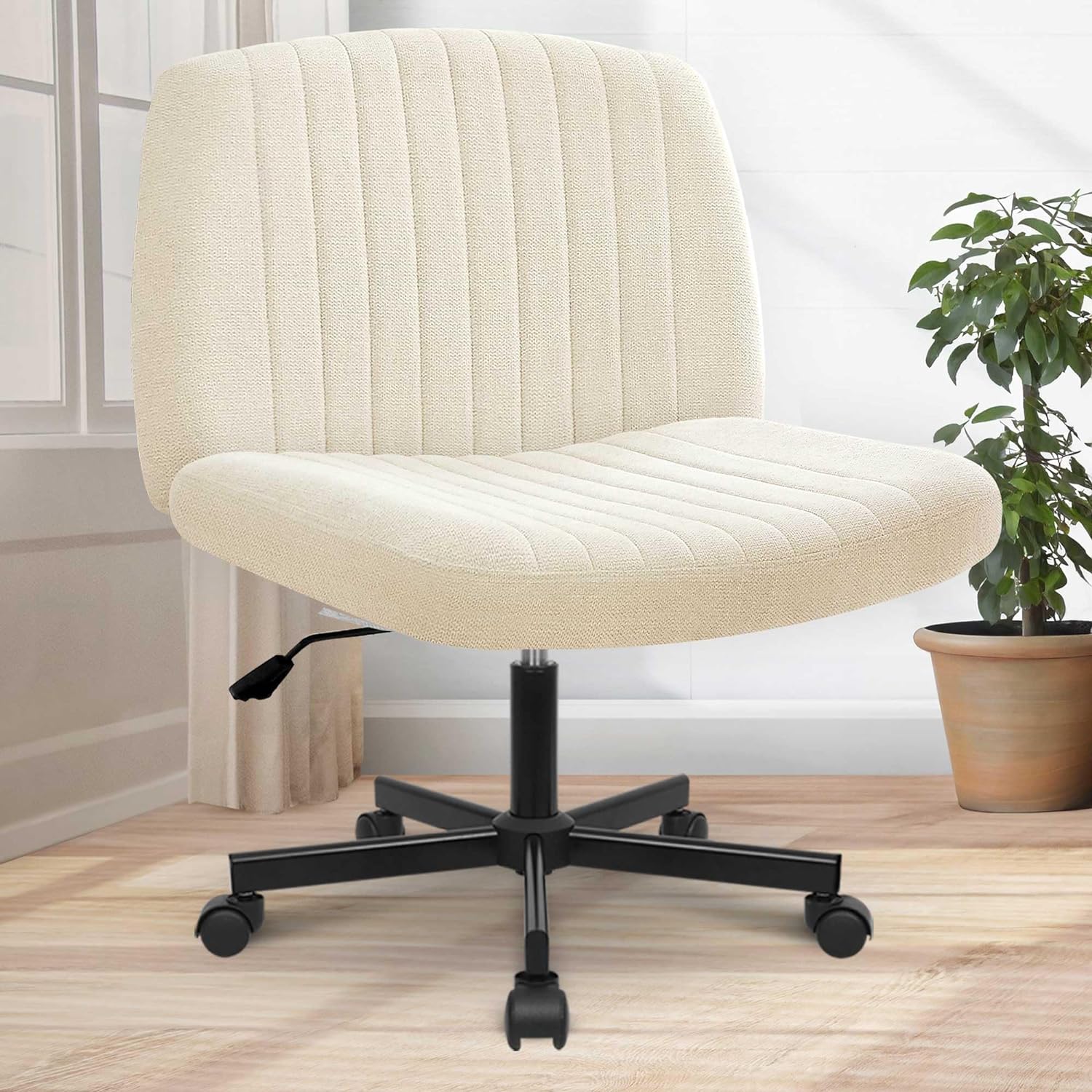 Orange Factory + Criss Cross Armless Desk Chair