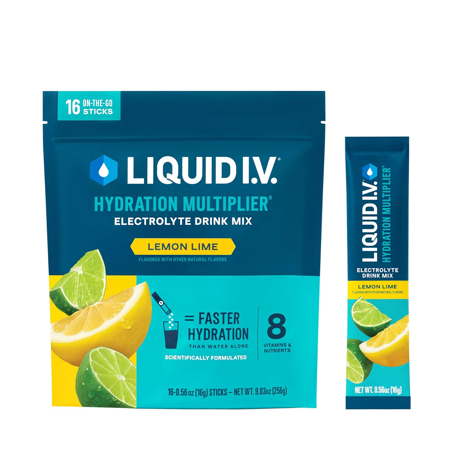 Liquid I.V. + Hydration Multiplier (Lemon Lime)