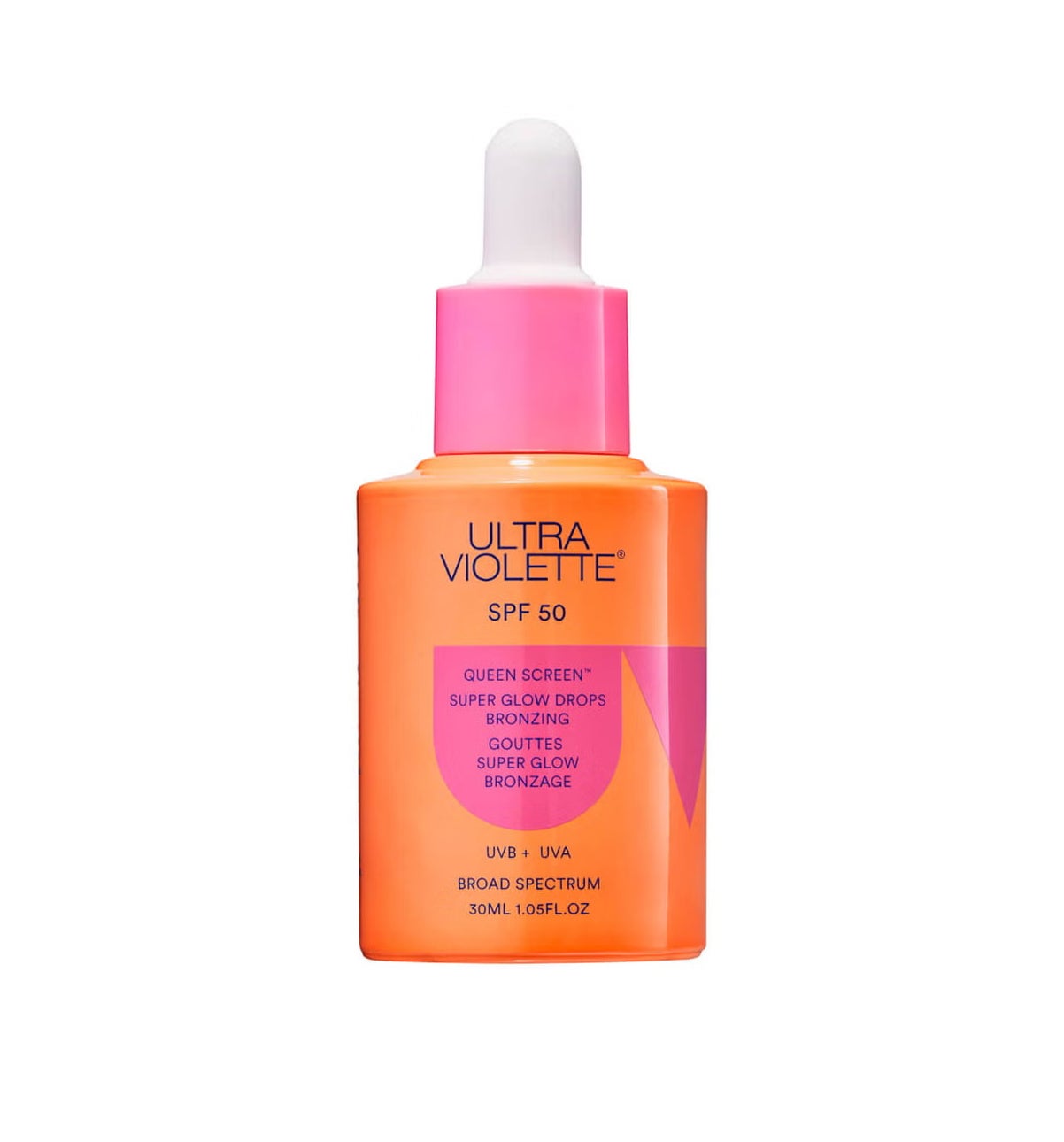 ultra violette queen screen spf 50 bronzing super glow drops