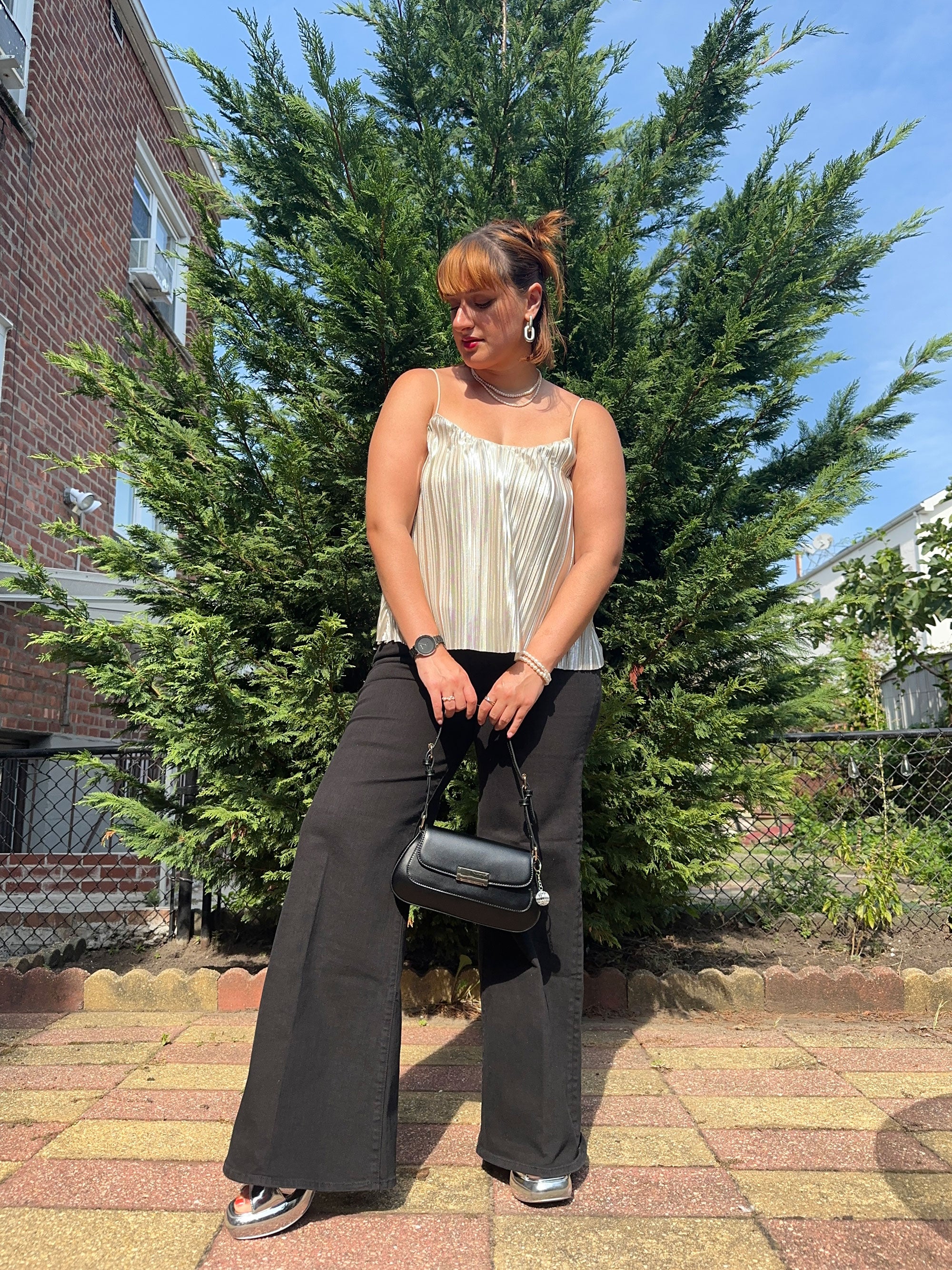 How To Style Anthropologie Flare Wide Leg Jeans