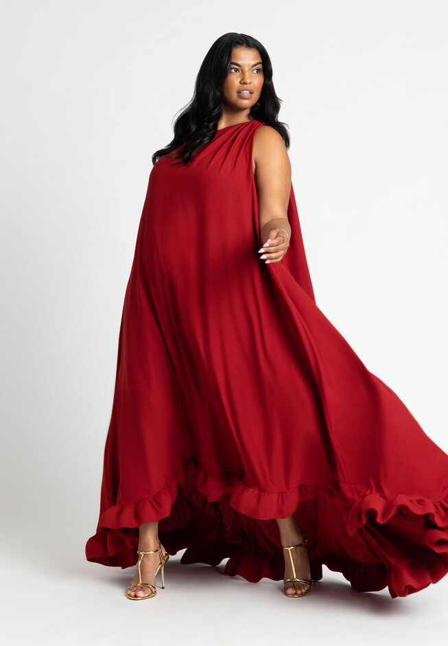 Mare popular Mare x Anthropologie Lynda Tiered Maxi Dress