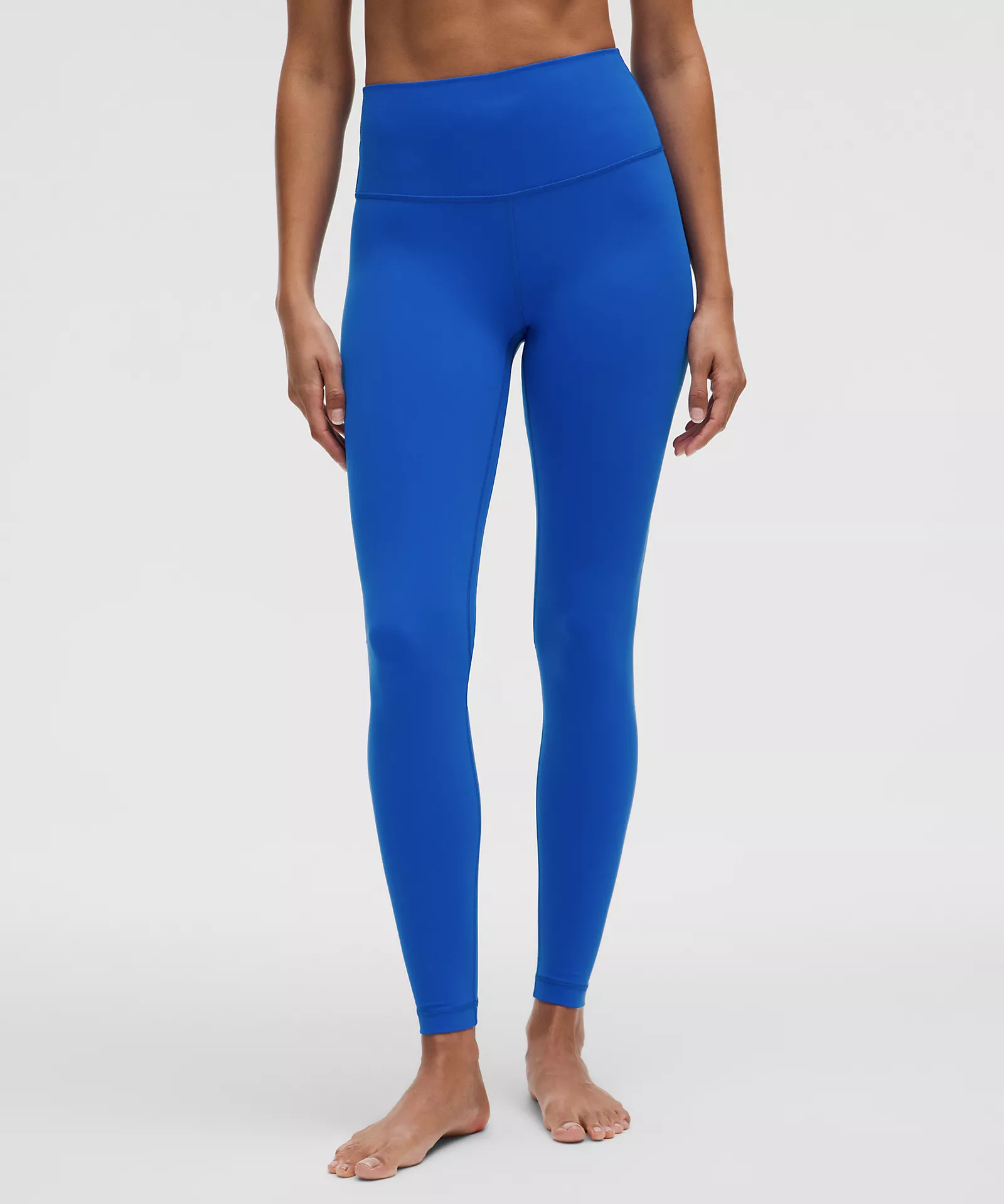 Lululemon blue full on store Luxtreme wonder under athletic leggings tights 6? B126