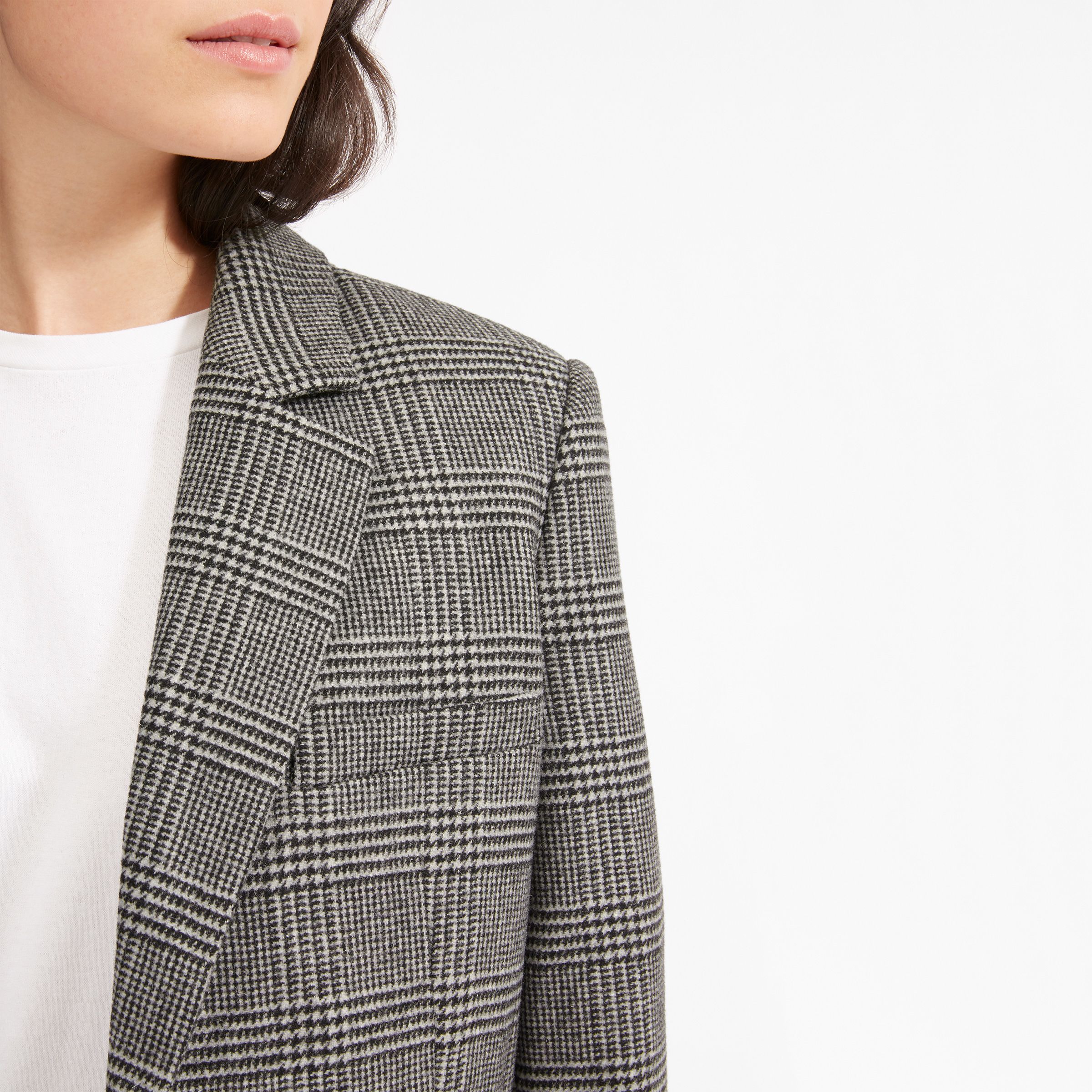 Everlane glen hot sale plaid blazer