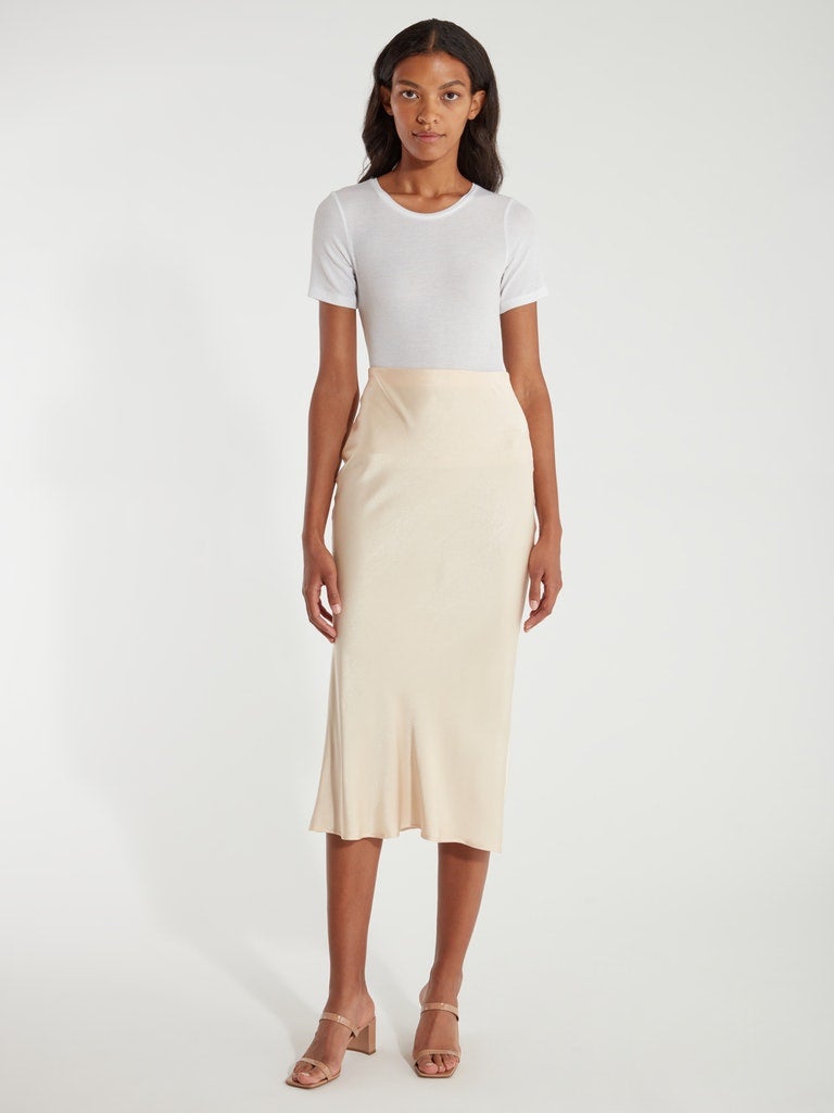 Copeland silk midi on sale skirt