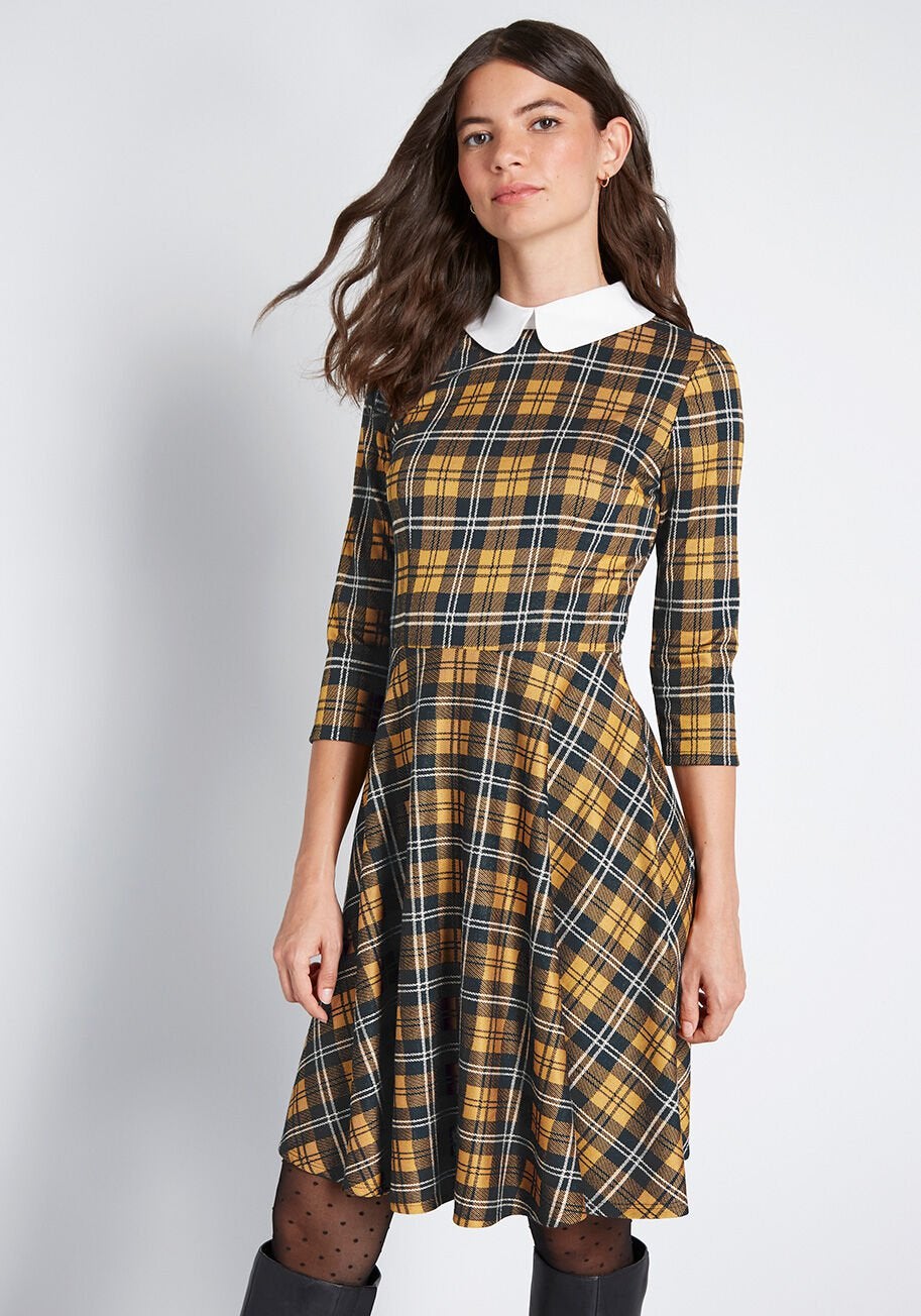 ModCloth + Perfectly Proper Knit A-Line Dress