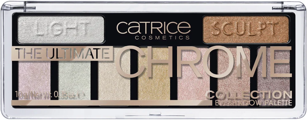 The Palette Catrice Collection + Chrome Ultimate Eyeshadow