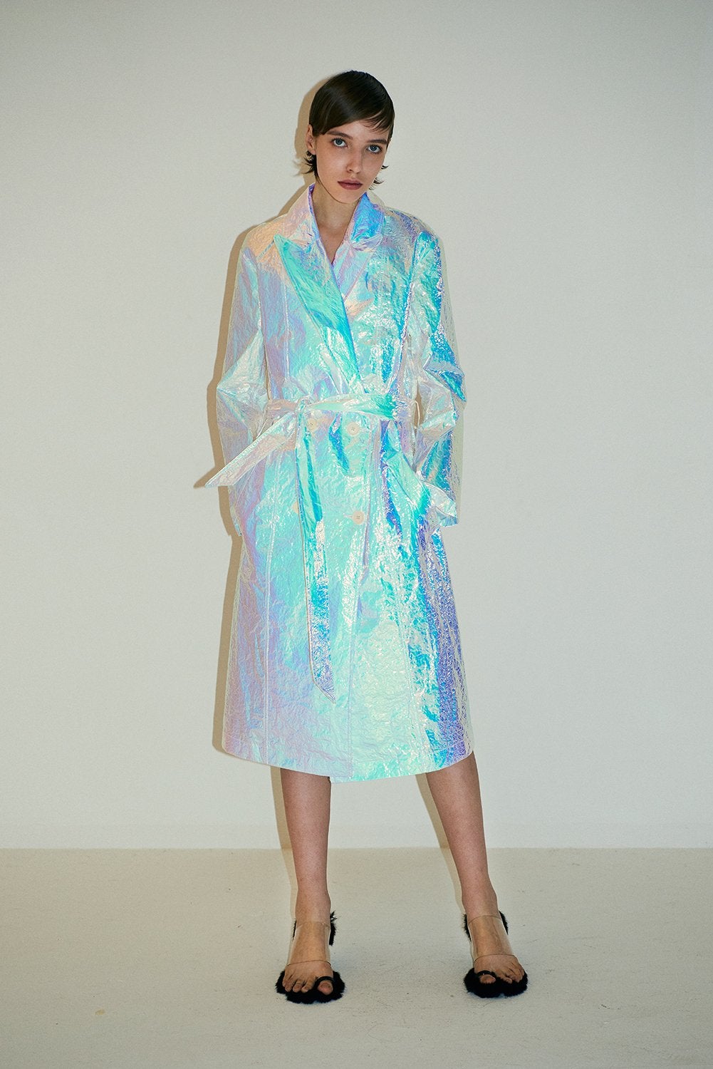 Front Row Shop + Holograph Trenchcoat