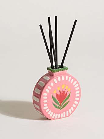 Oliver Bonas + Enlightenment Pink Diffuser Vessel