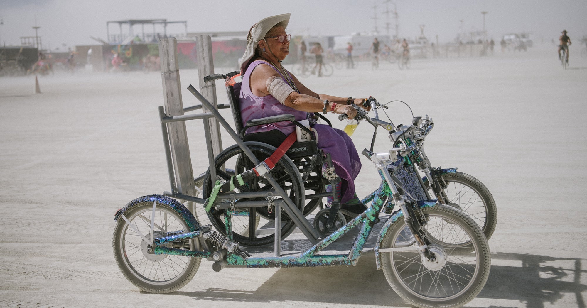 Burning Man Mobility Camp For Disabled People: Photos