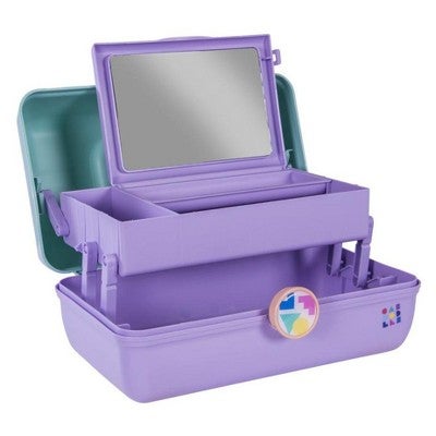 Caboodles On-The-Go Girl Purple Marble Vintage Case, 1 Lb