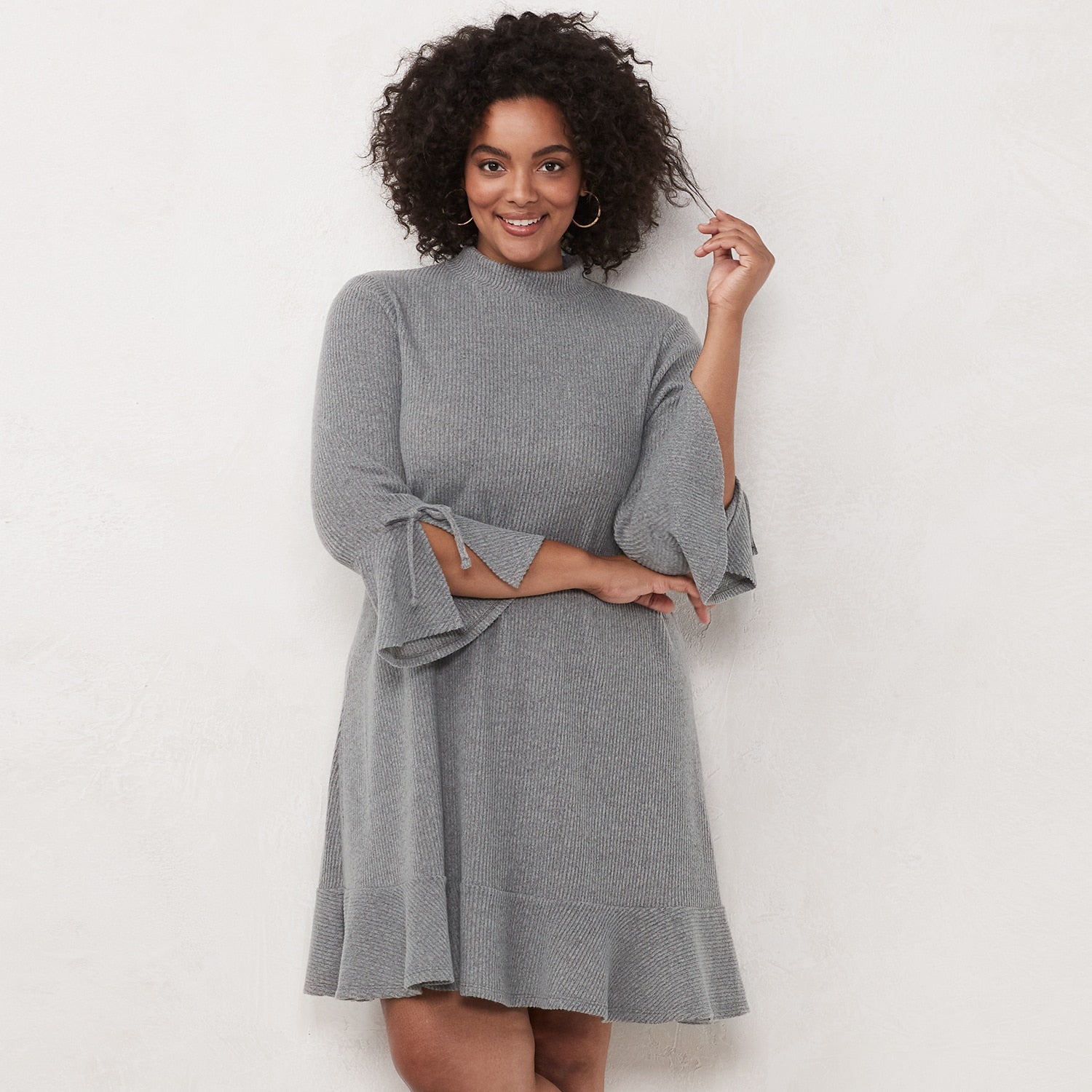 Swing sweater dress online