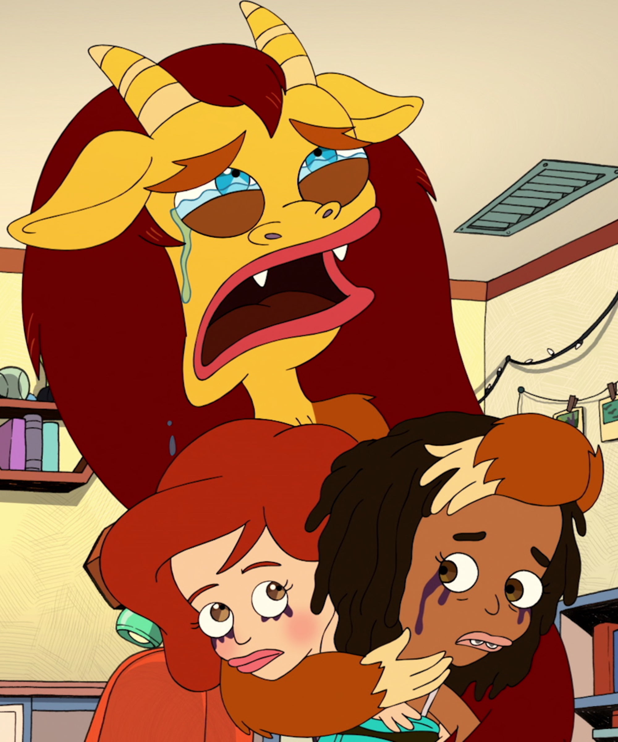 who are the people in the gay test in big mouth