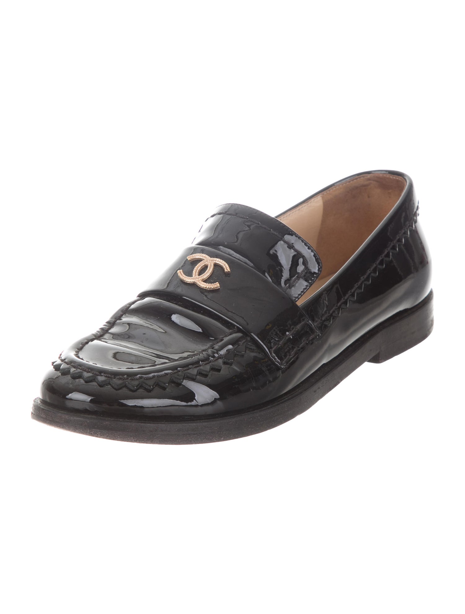 gucci jordaan leather loafer ราคา shoes