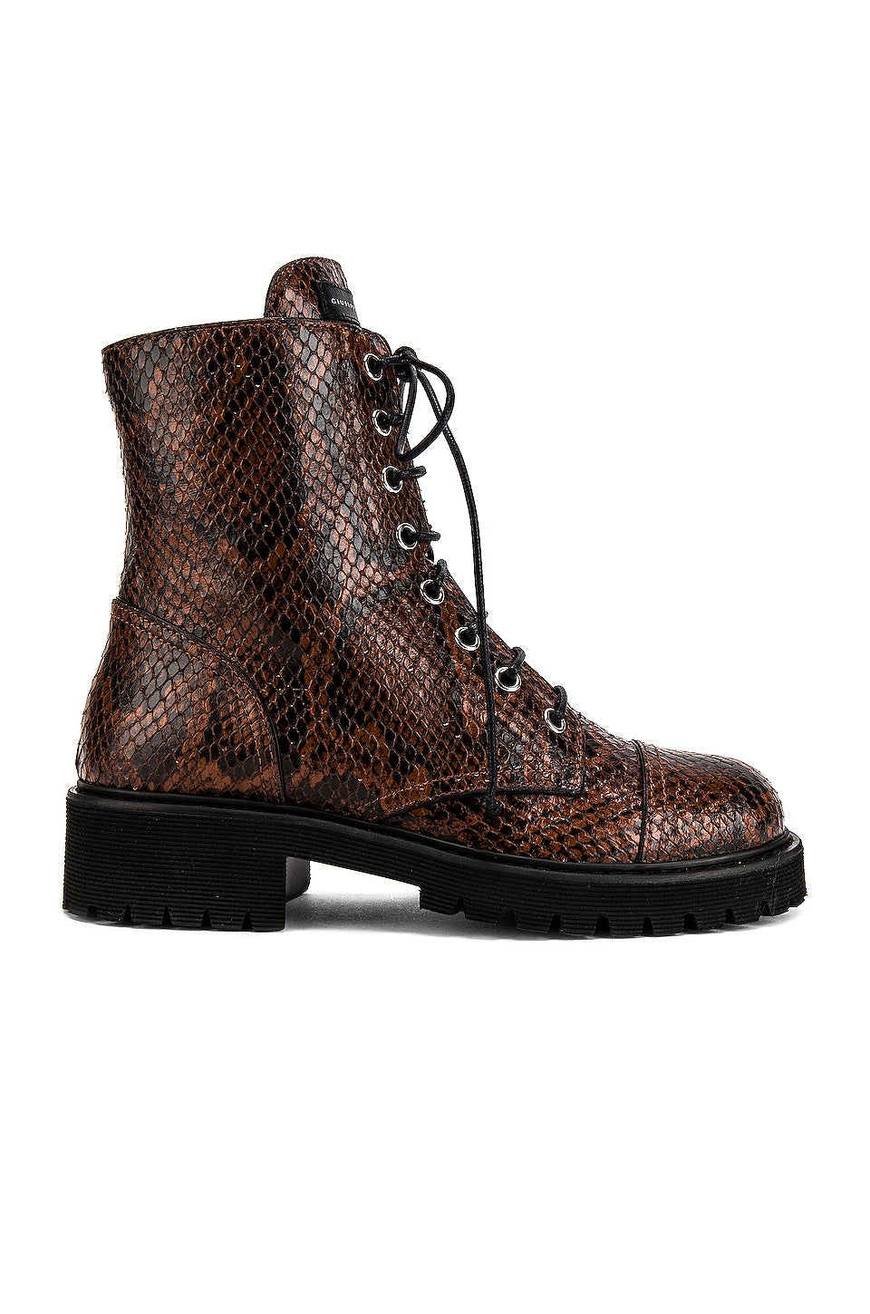 Giuseppe Zanotti + Snake Combat Boot