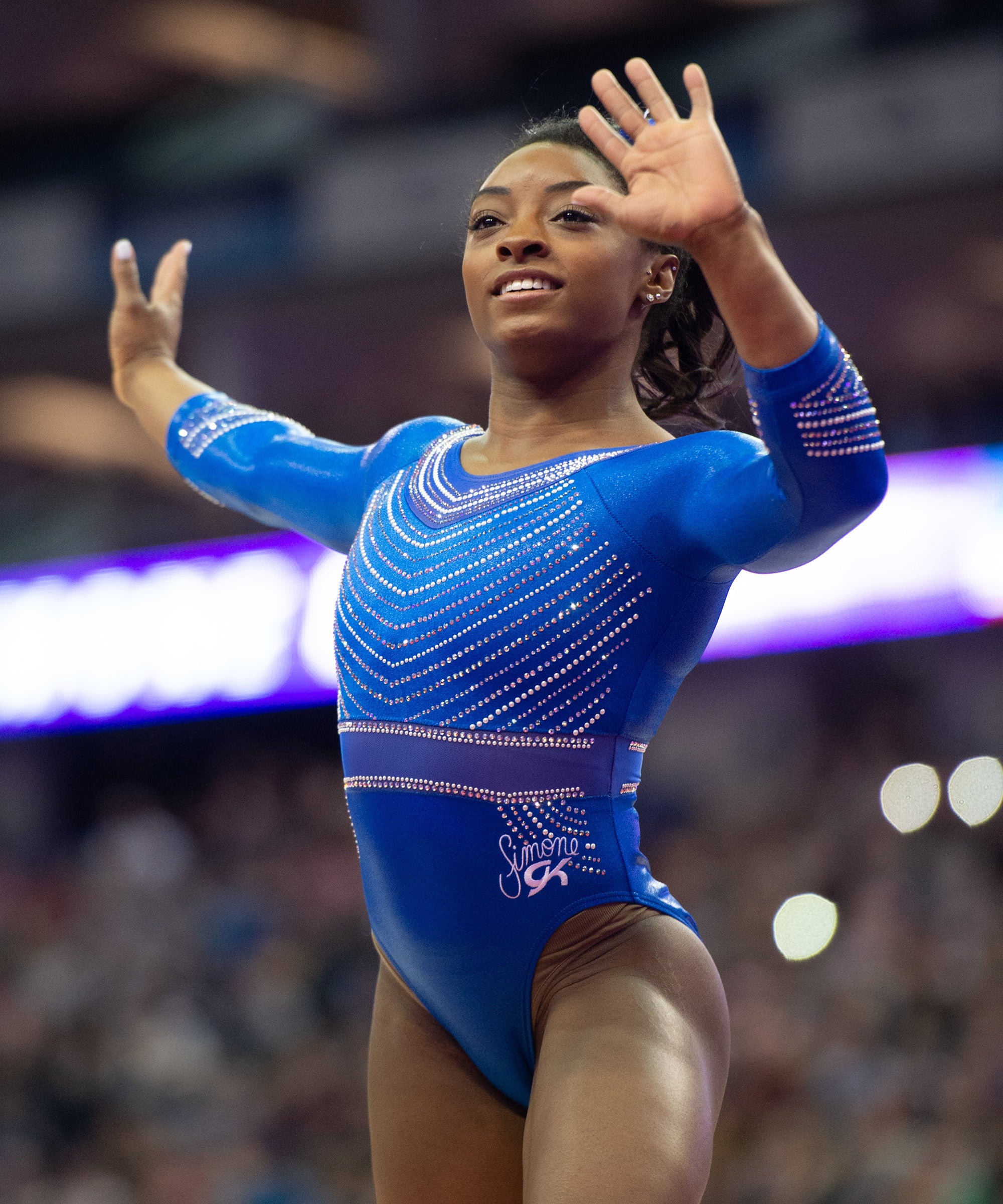 Simone Biles: The Gymnast is back for her second SI Swim shoot