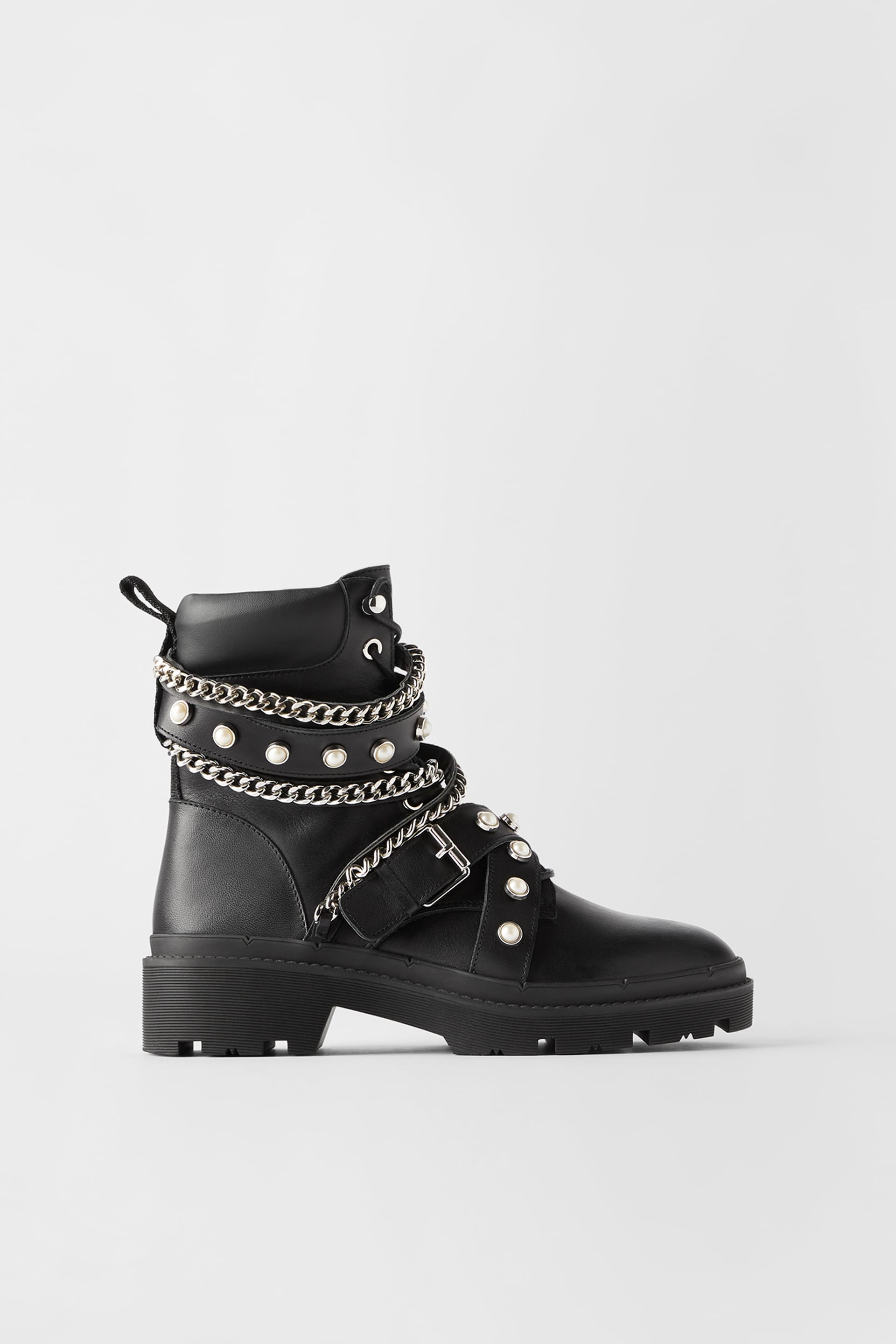 moto ankle boots