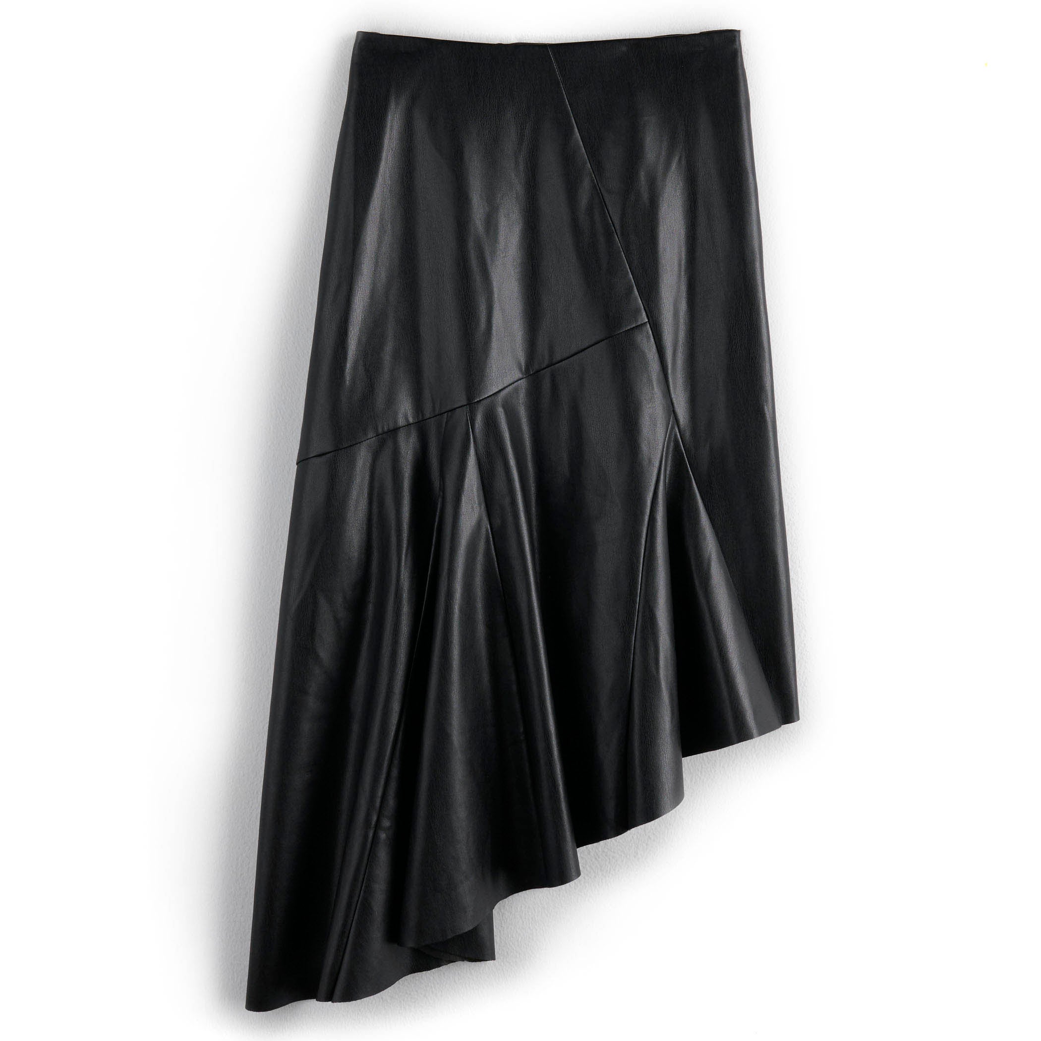 Apt. 9 x Cara Santana + Faux Leather Asymmetrical Skirt