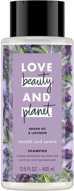 Love Beauty and Planet + Smooth and Serene Argan Oil & Lavender Shampoo