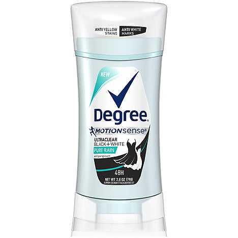 Degree Deodorant + Ultra Clear Black + White Pure Rain