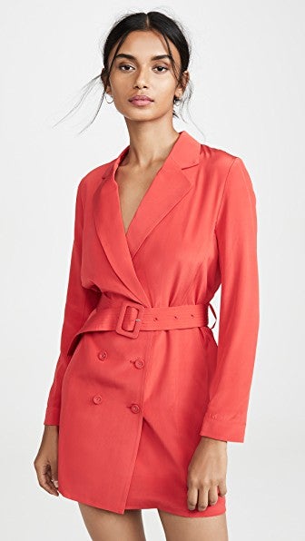 Fleur du Mal + Belted Blazer Dress