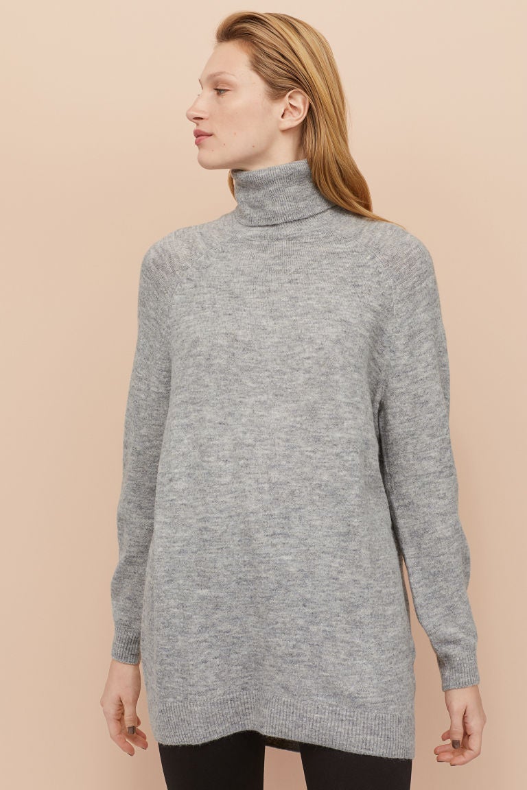 H&M + Long Turtleneck Sweater