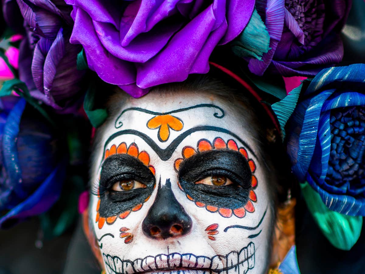 day of the dead face paint ideas for men
