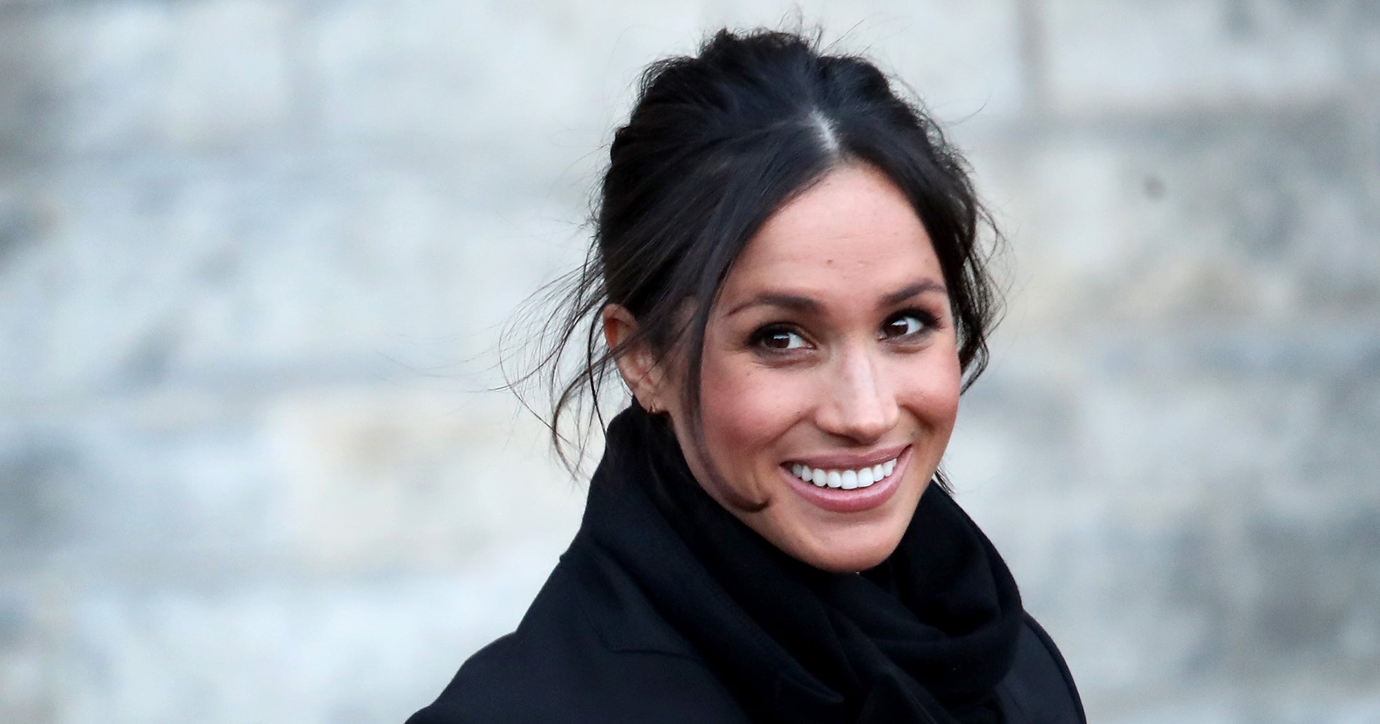 Meghan Markle Wore Chic 60s Hair Updo At Windsor Castle