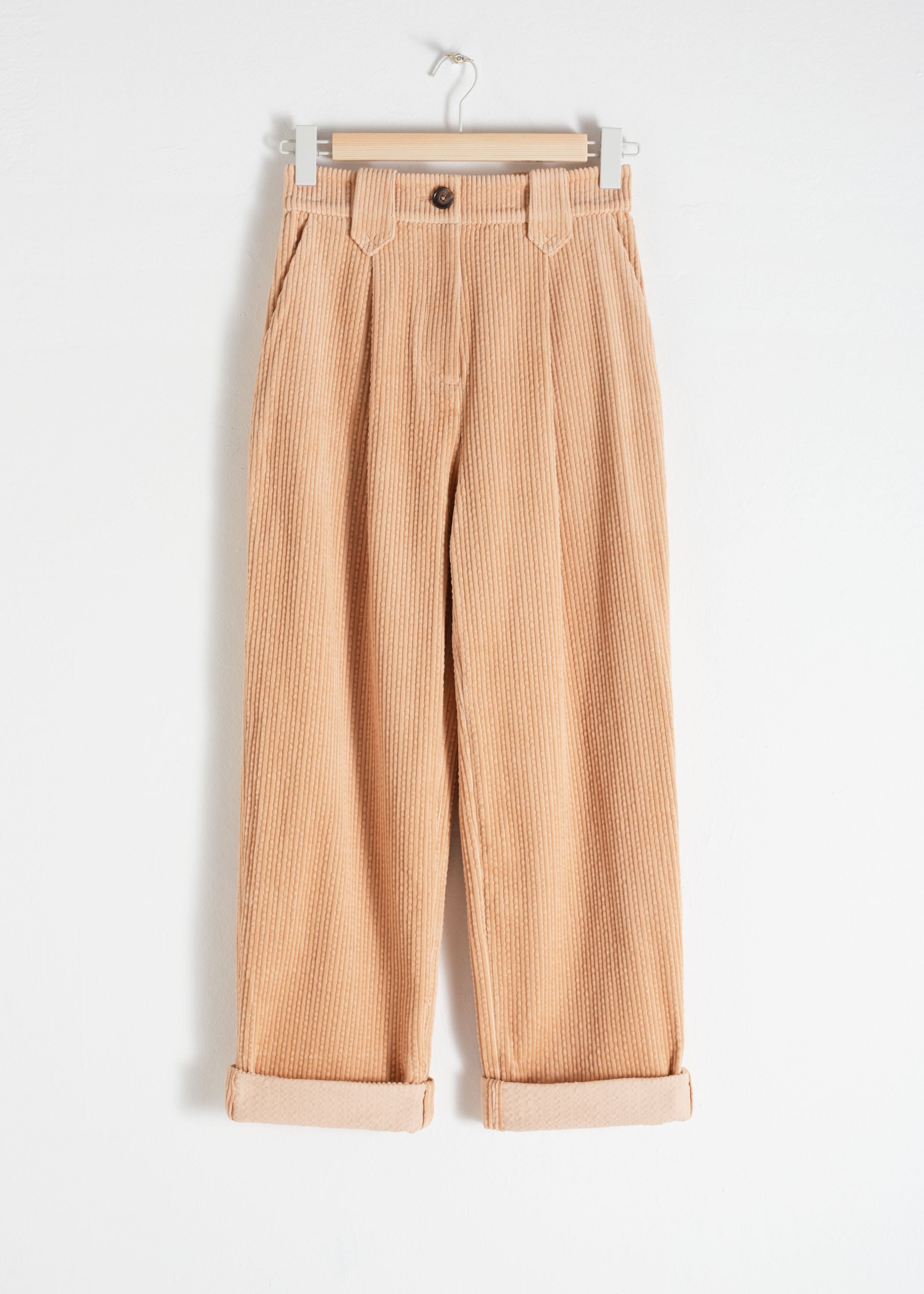And Other Stories + High Waisted Corduroy Pants