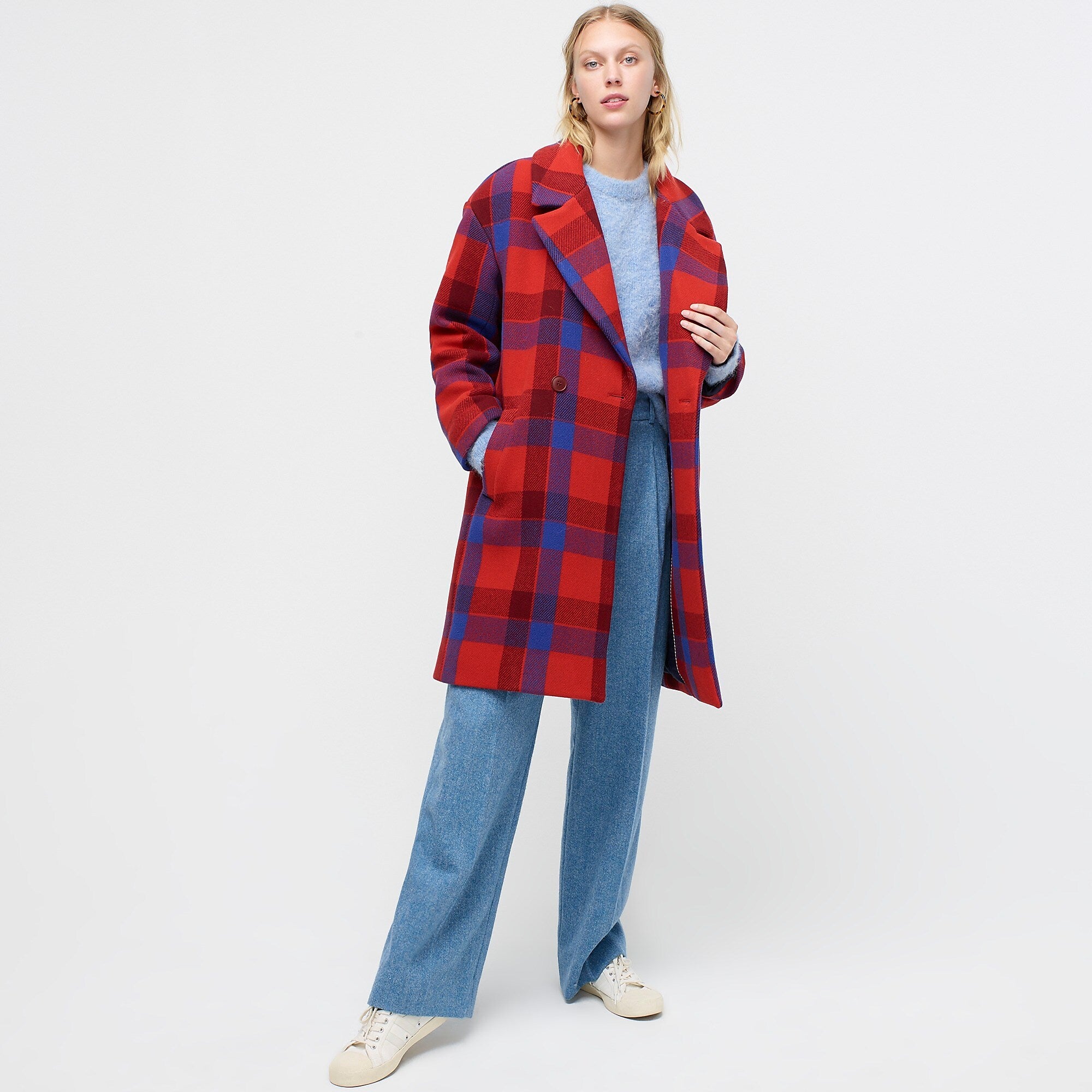 J crew 2024 oversized topcoat